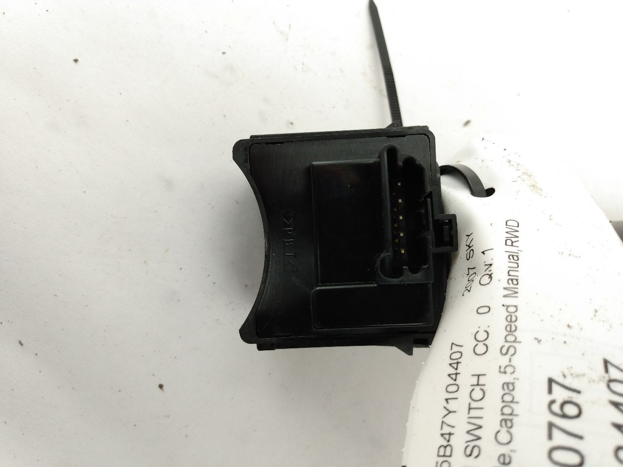 Saturn Sky Wiper Column Switch