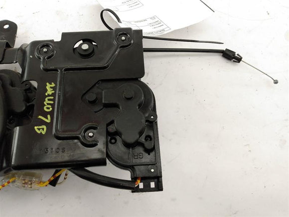 Saturn Sky Decklid Actuator And Latch