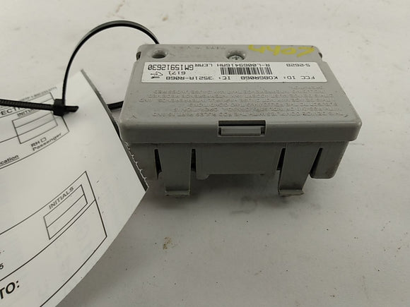 Saturn Sky Keyless Entry Receiver Theft Locking Control Module