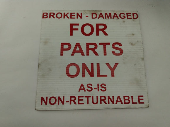 Saturn Sky Rear Bumper Cover -- AS IS--