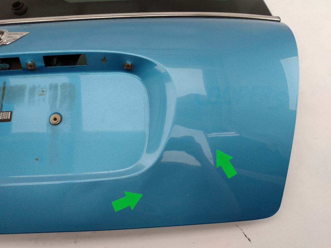 Mini Cooper S Rear Hatch