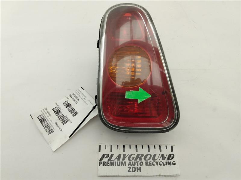 Mini Cooper S Left Tail Light