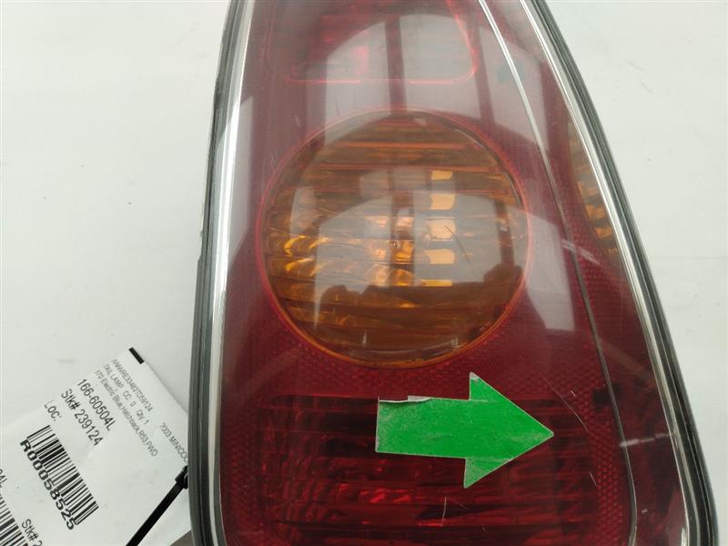 Mini Cooper S Left Tail Light