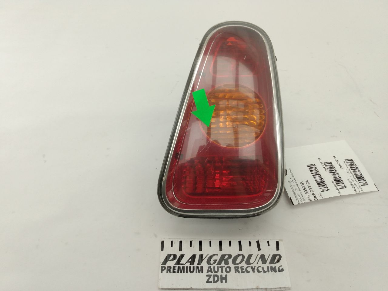 Mini Cooper S Right Tail Light