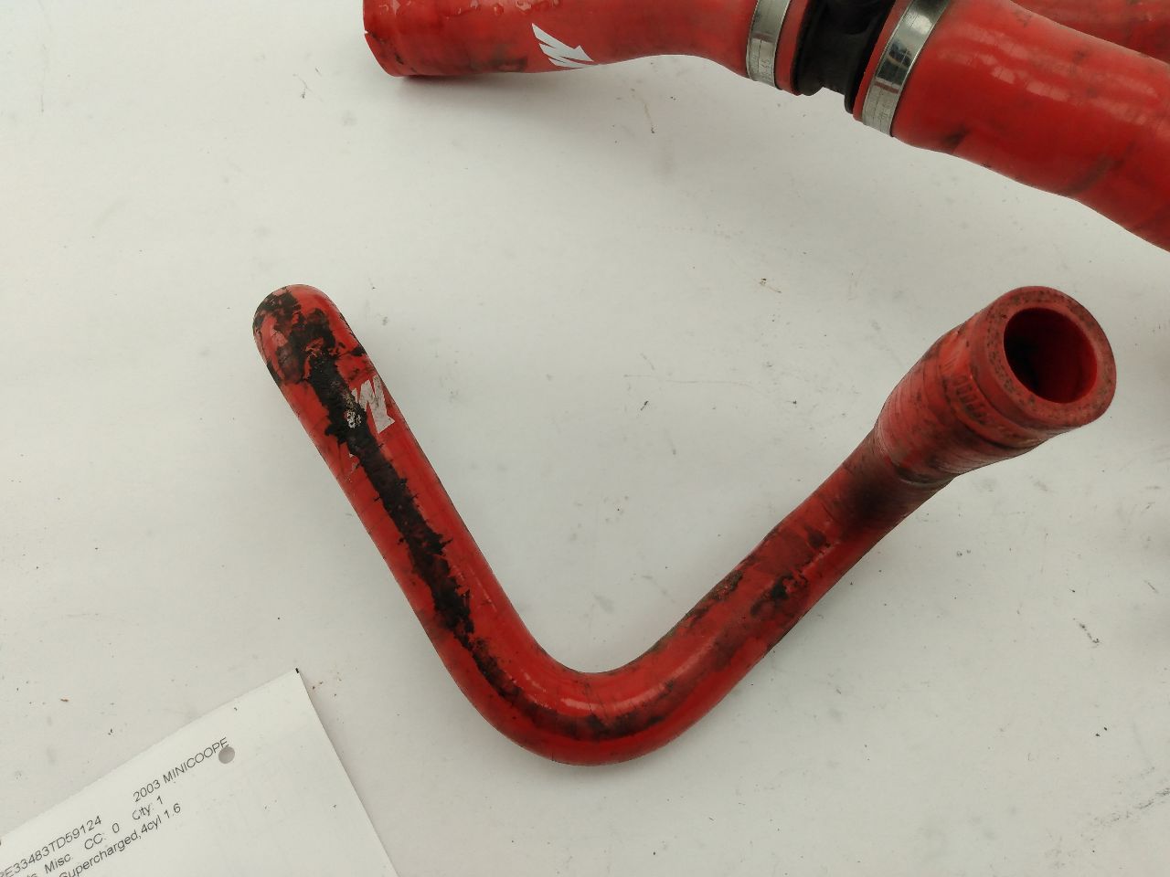 Mini Cooper S Red Coolant Hose Set - 0