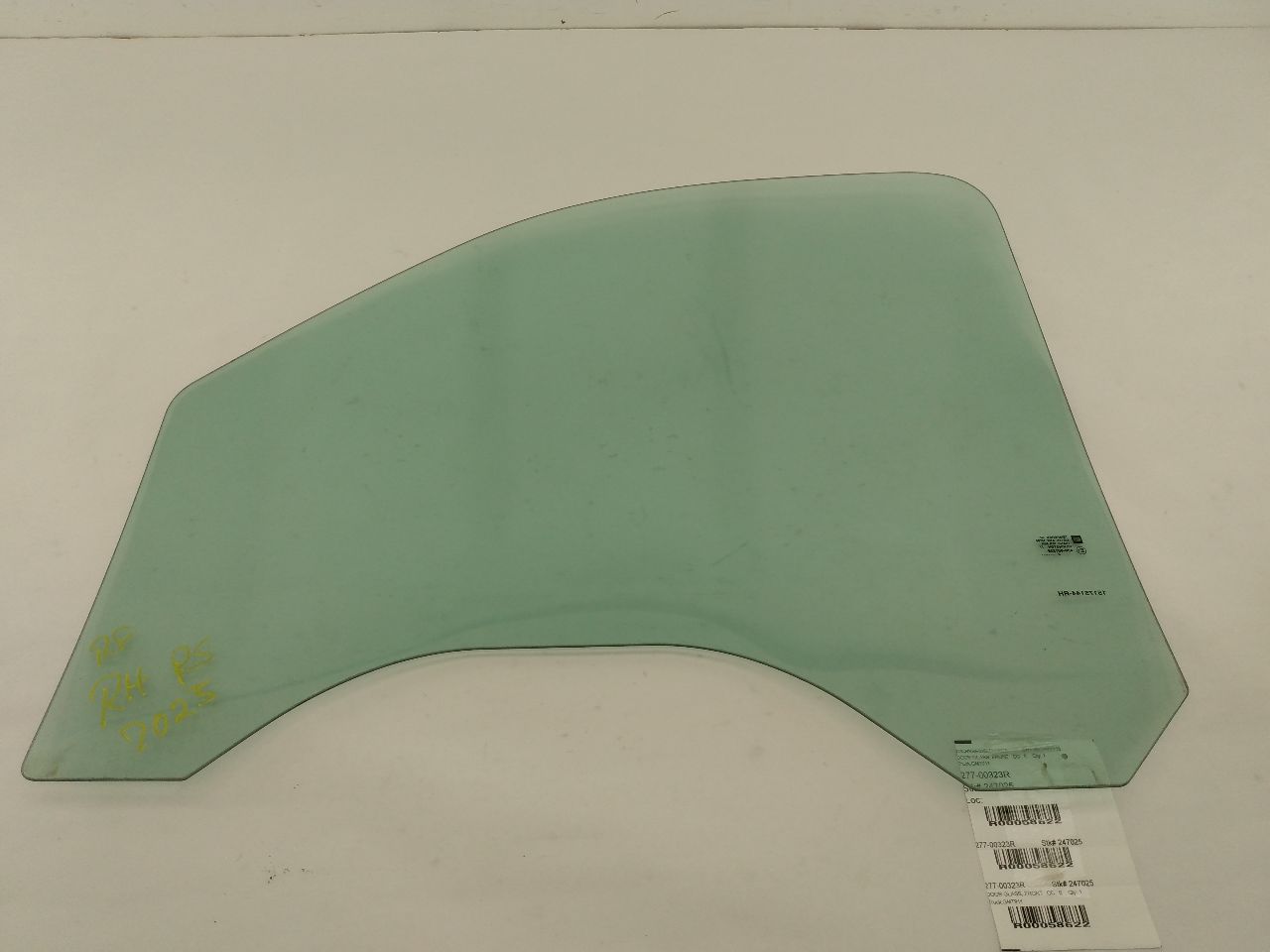 Chevrolet Silverado Front Right Door Glass