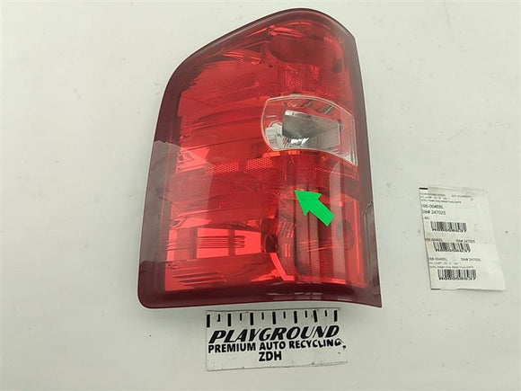 Chevrolet Silverado Left Tail Light