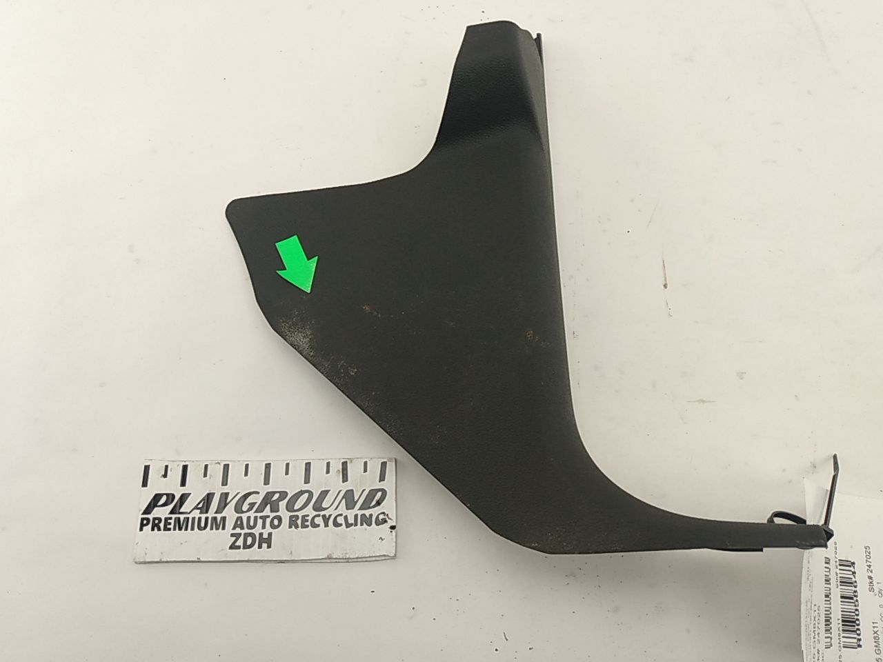 Chevrolet Silverado Front Right Lower Kick Panel Trim