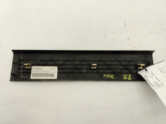 Chevrolet Silverado Rear Right Door Scuff Plate