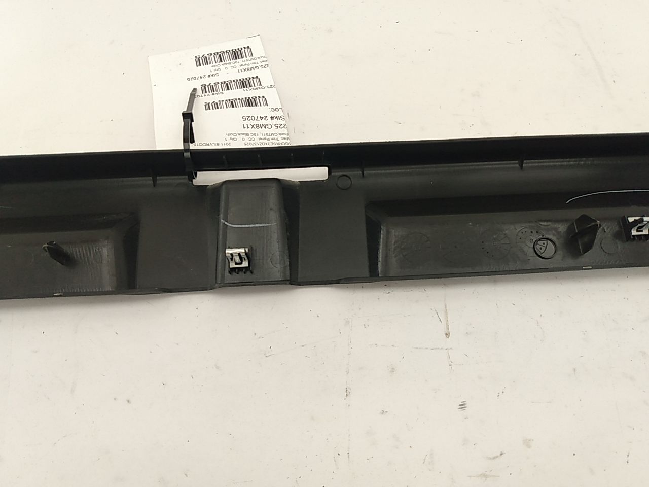 Chevrolet Silverado Back Glass Lower Garnish Trim