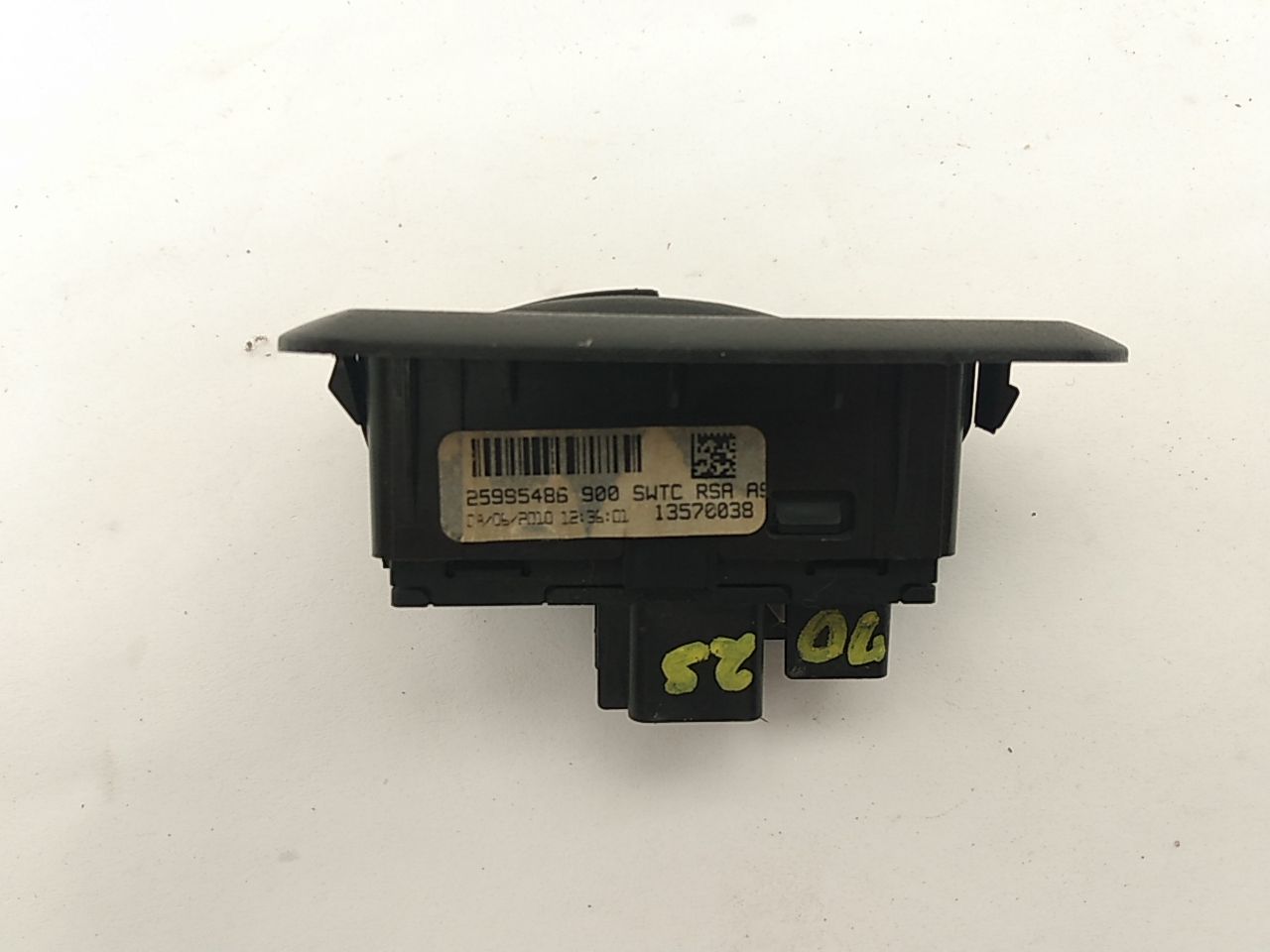 Chevrolet Silverado Rear Right Door Window Switch