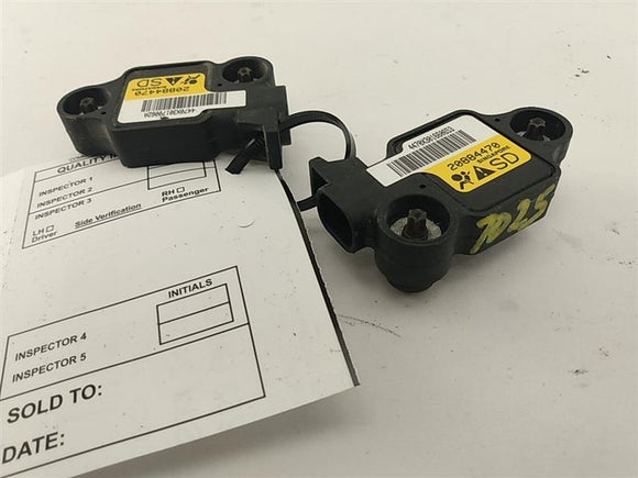 Chevrolet Silverado Pair Of Air Bag Impact Sensors