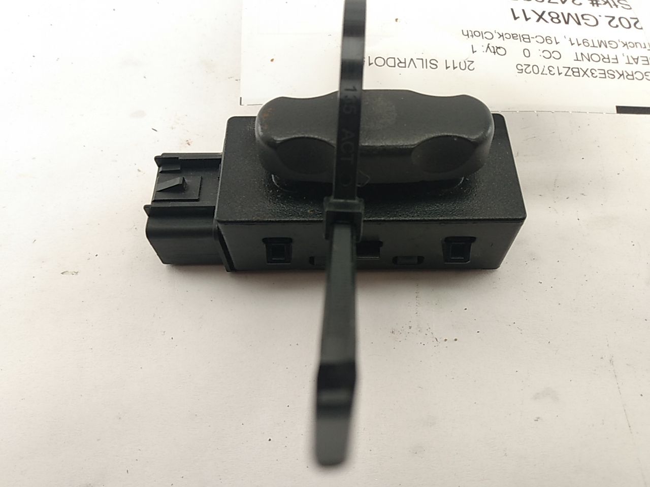 Chevrolet Silverado Front Left Power Seat Switch