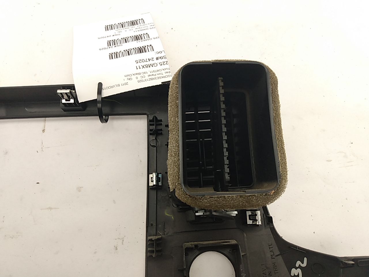 Chevrolet Silverado Front Center Radio Trim Bezel