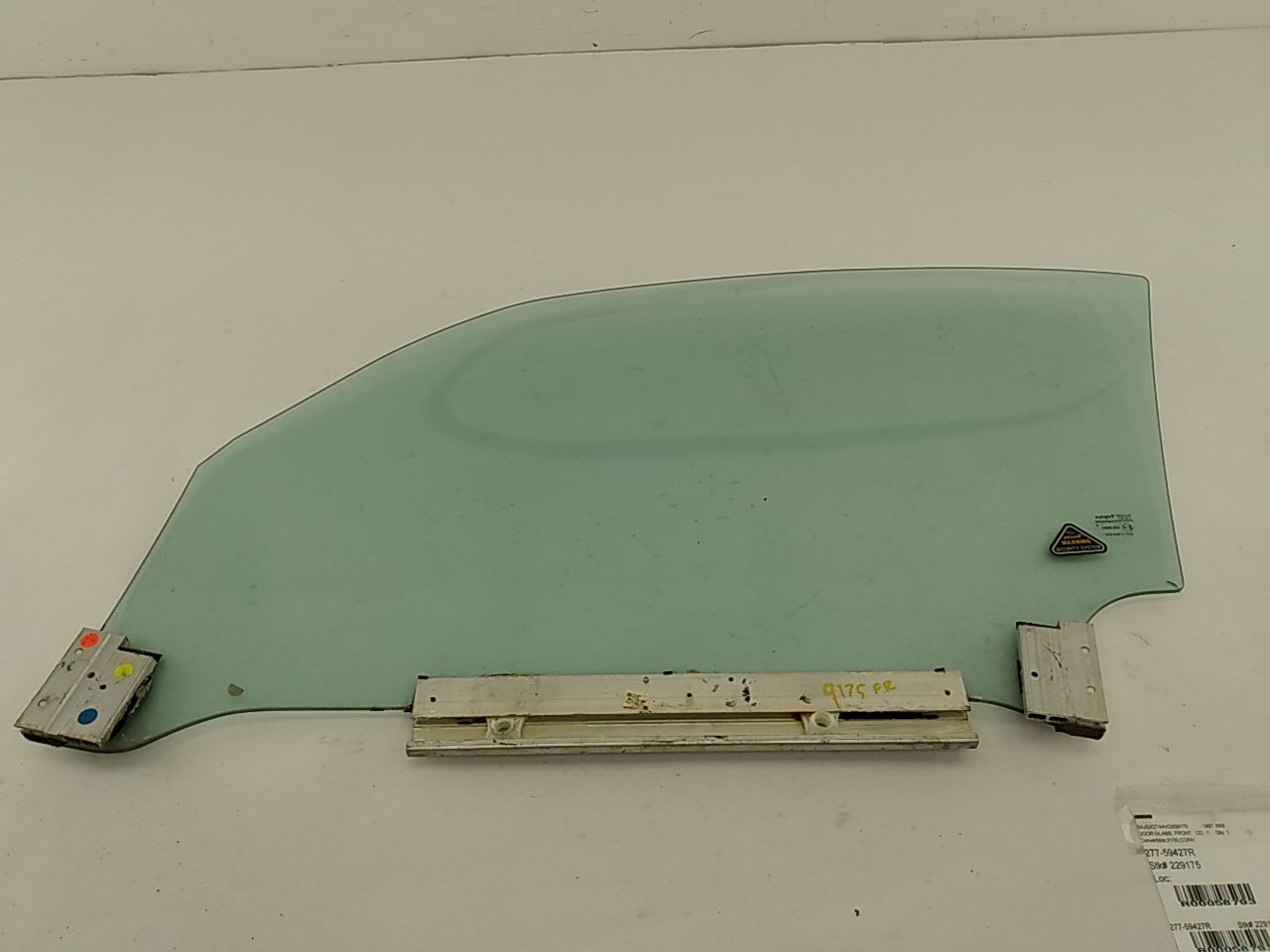 Jaguar XK8 Front Right Door Glass