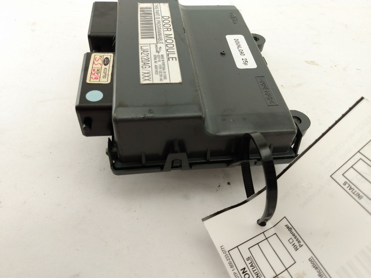 Jaguar XK8 Front Right Door Control Module