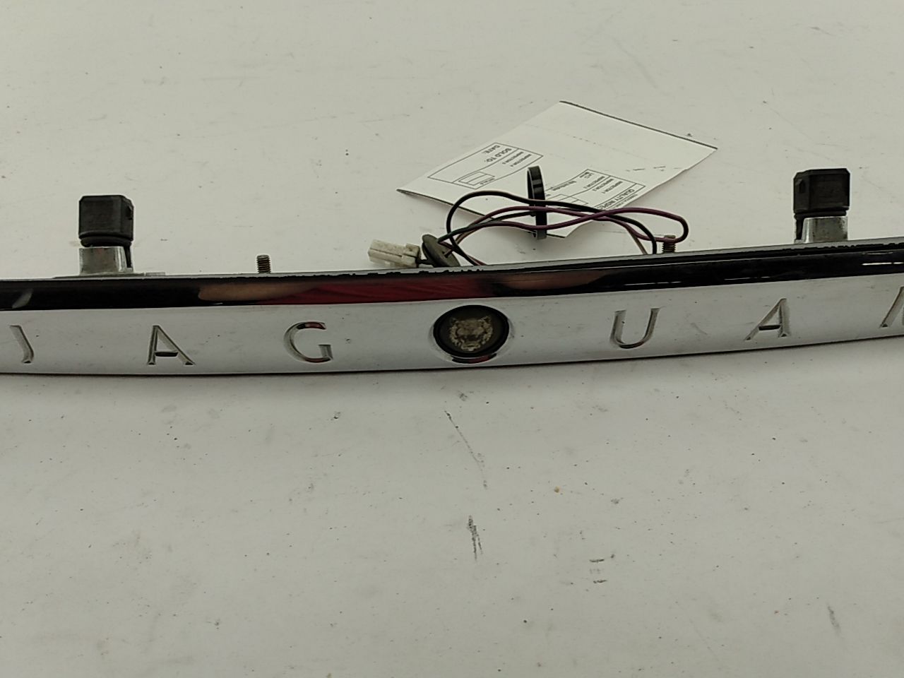 Jaguar XK8 License Plate Light Holder Trim