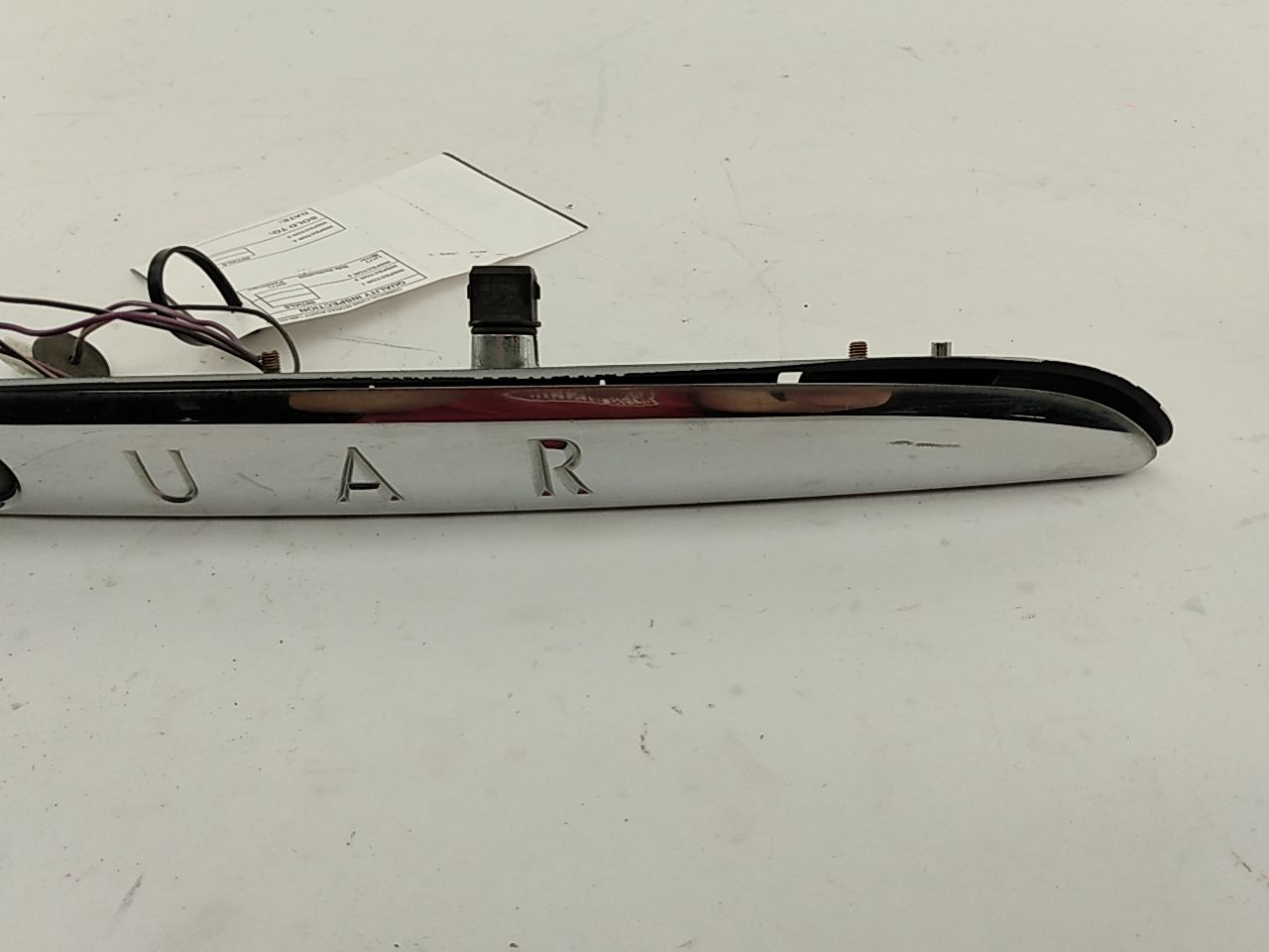 Jaguar XK8 License Plate Light Holder Trim