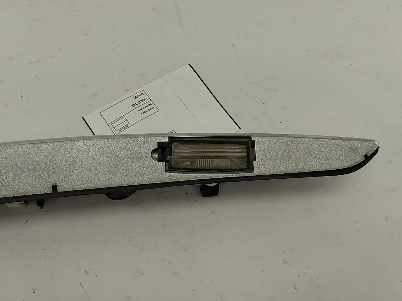 Jaguar XK8 License Plate Light Holder Trim