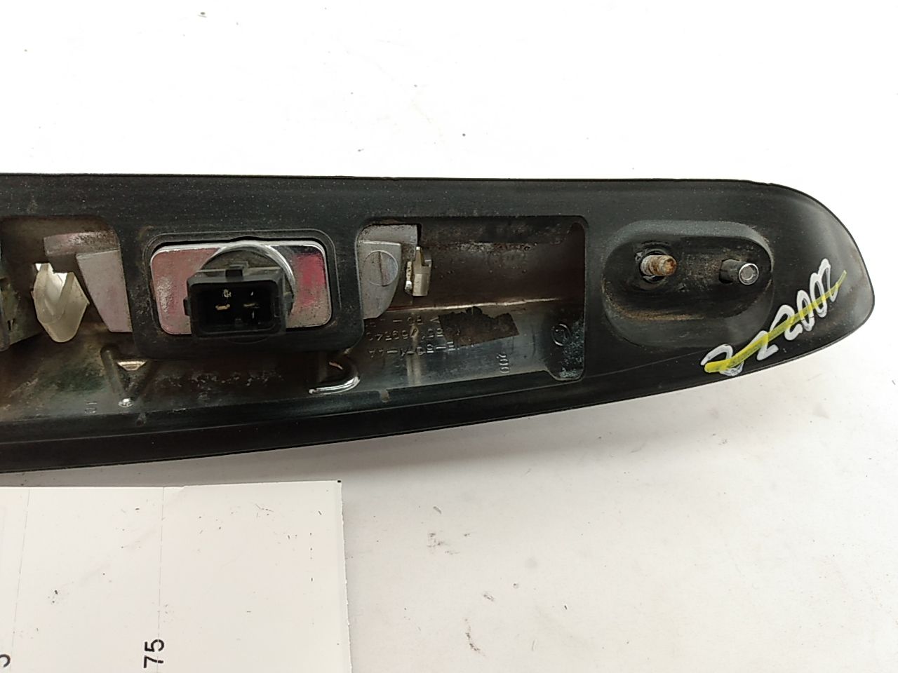 Jaguar XK8 License Plate Light Holder Trim