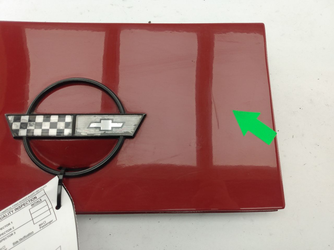 Chevrolet Corvette Fuel Filler Door