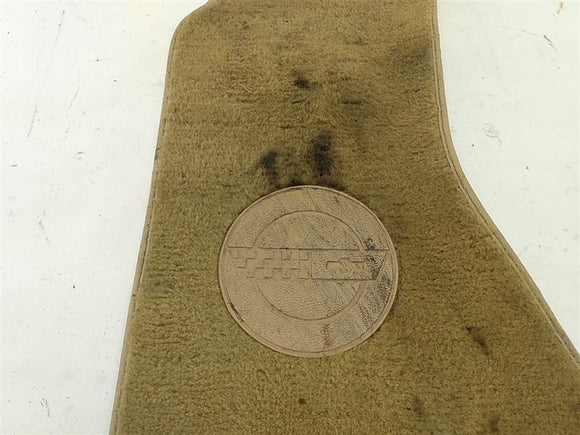 Chevrolet Corvette Pair Of Floor Mats