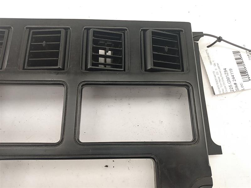 Chevrolet Corvette Front Radio Vent Bezel Trim