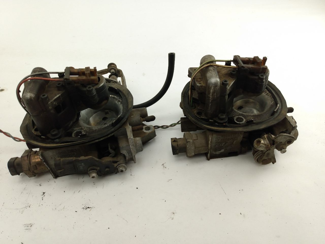 Chevrolet Corvette Pair Of Rochester Carburetors