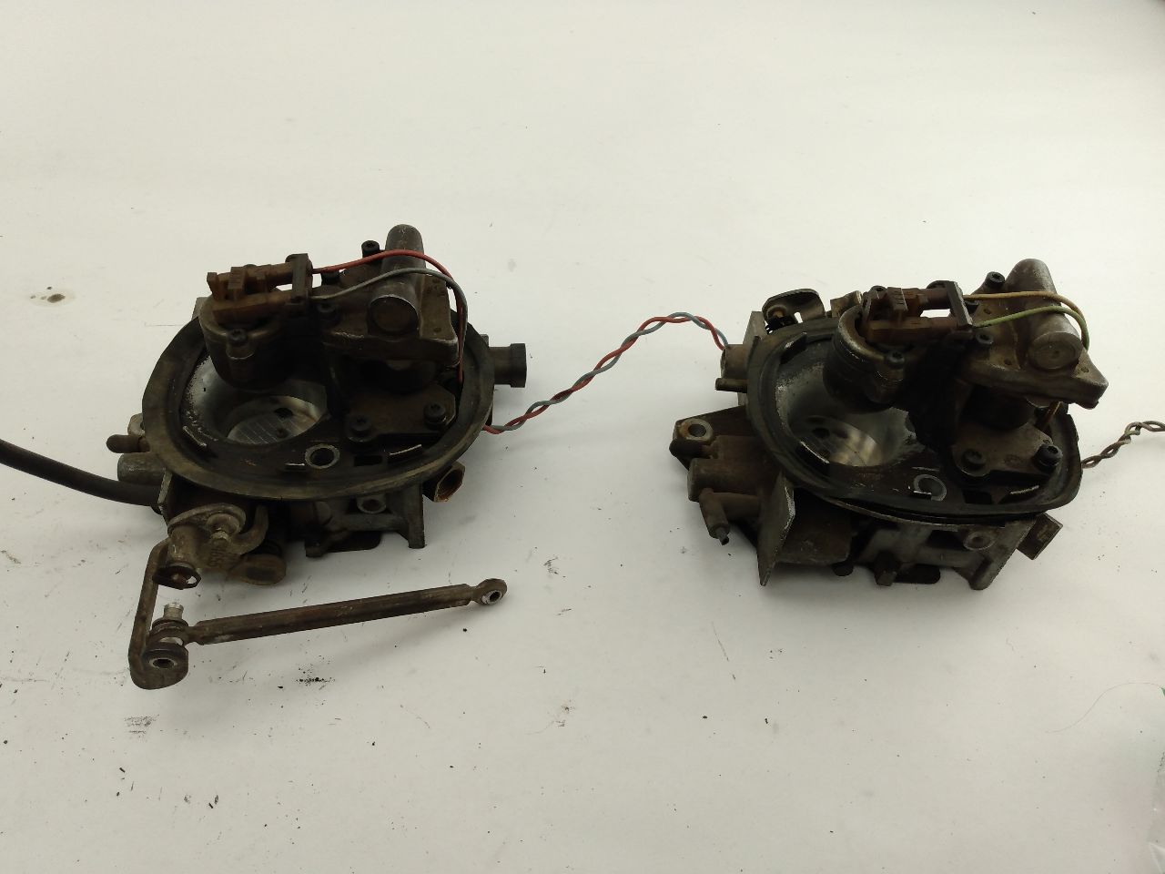 Chevrolet Corvette Pair Of Rochester Carburetors