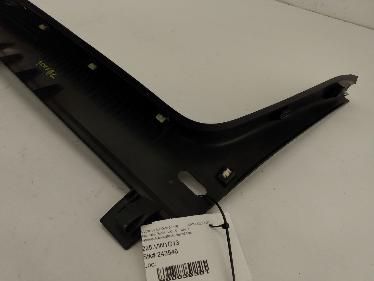 Volkswagen GTI Lower Tail Gate Latch Trim Panel