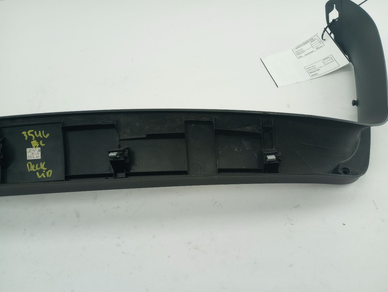 Volkswagen GTI Trunk Upper Liftgate Trim Cover