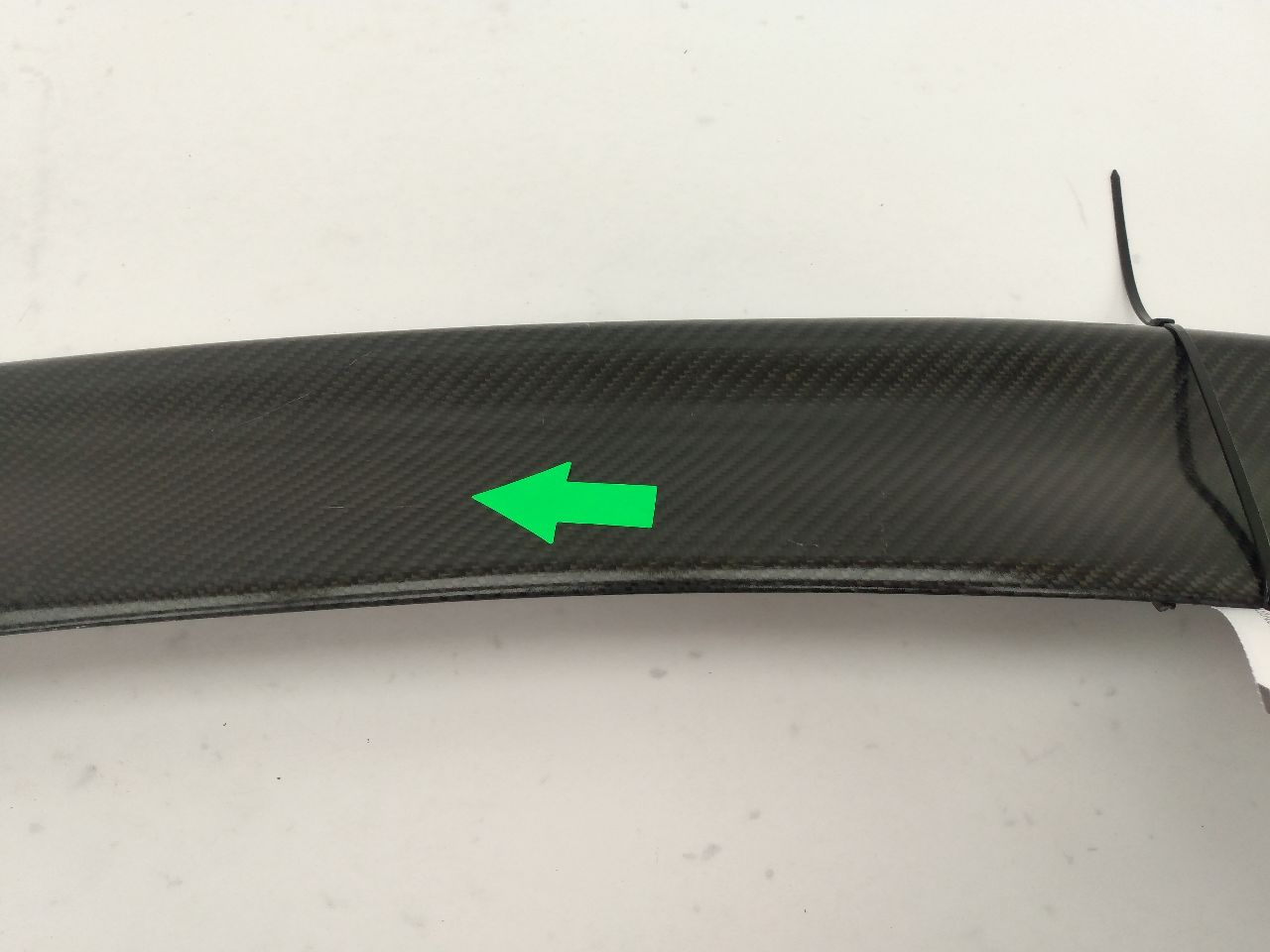 Volkswagen GTI Carbon Fiber Rear Spoiler