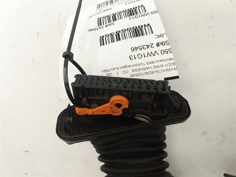 Volkswagen GTI Rear Left Door Wire Harness