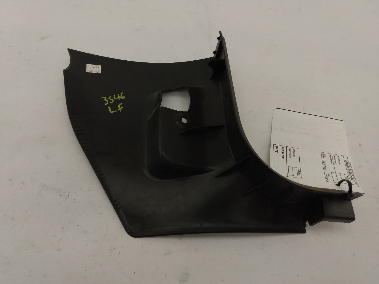 Volkswagen GTI Front Left Lower Kick Trim Panel