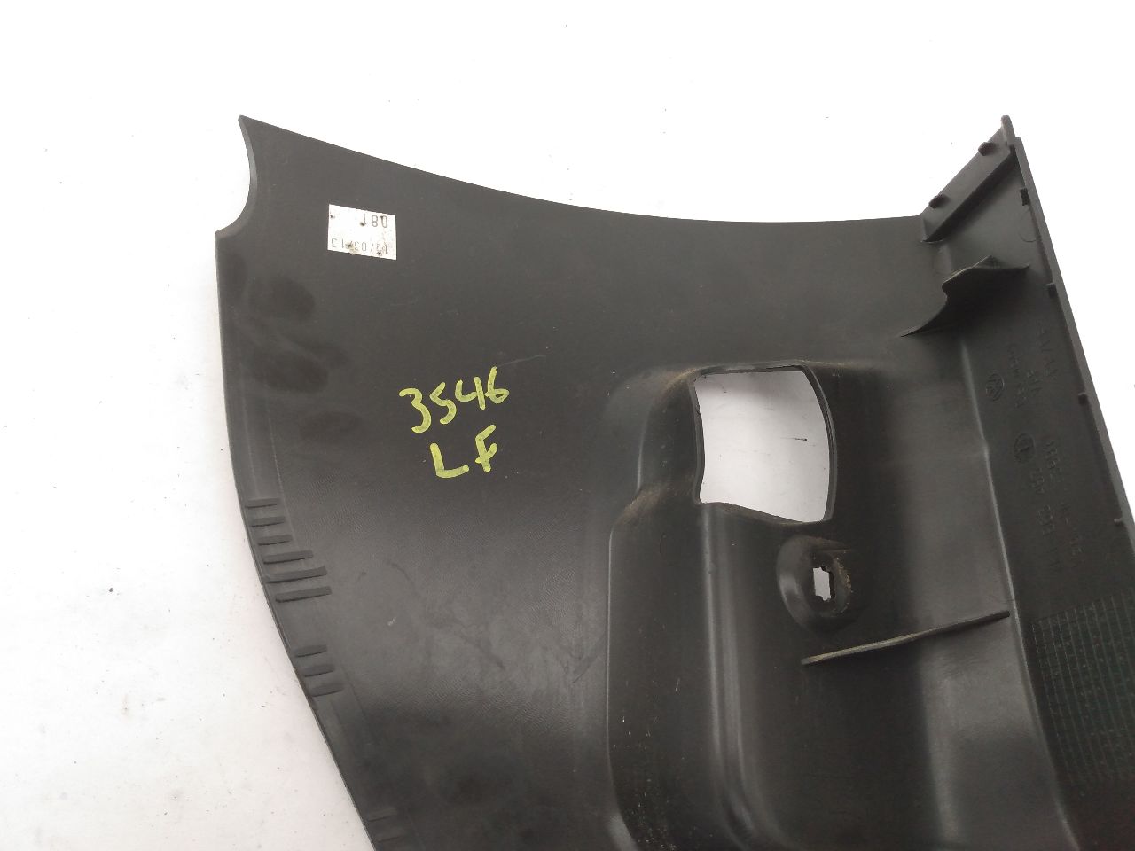 Volkswagen GTI Front Left Lower Kick Trim Panel