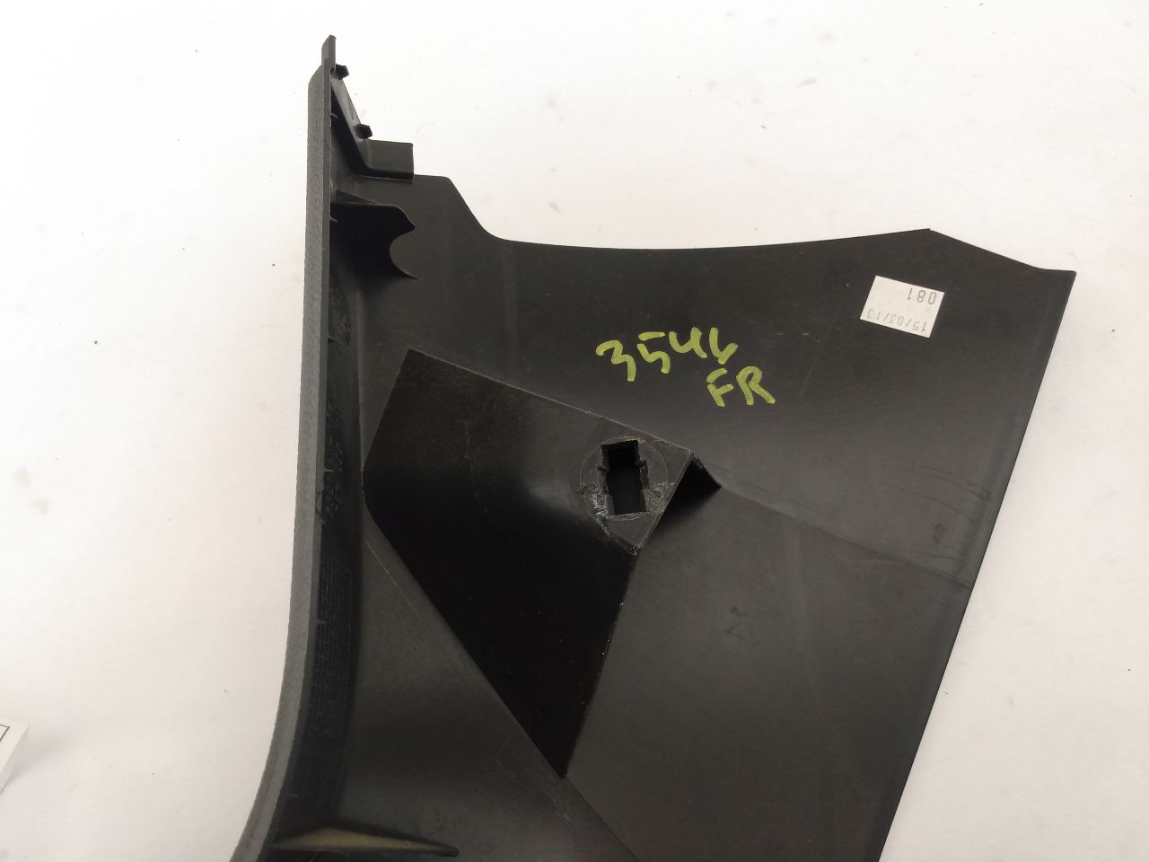 Volkswagen GTI Front Right Lower Kick Trim Panel