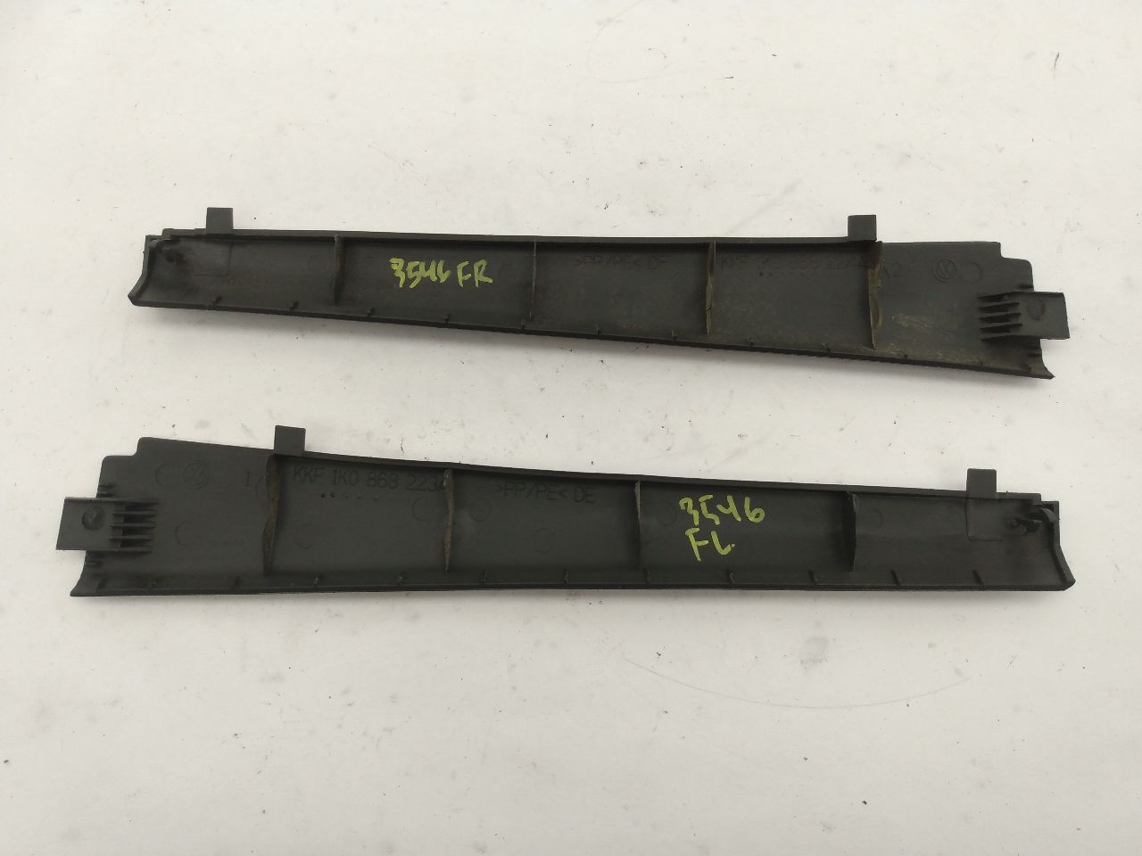 Volkswagen GTI Pair Of Lower Interior A Pillar Trim