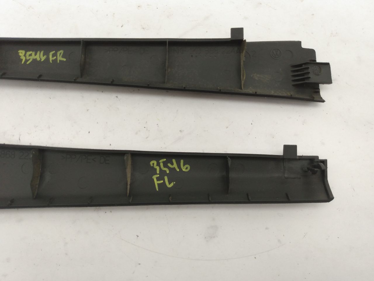 Volkswagen GTI Pair Of Lower Interior A Pillar Trim