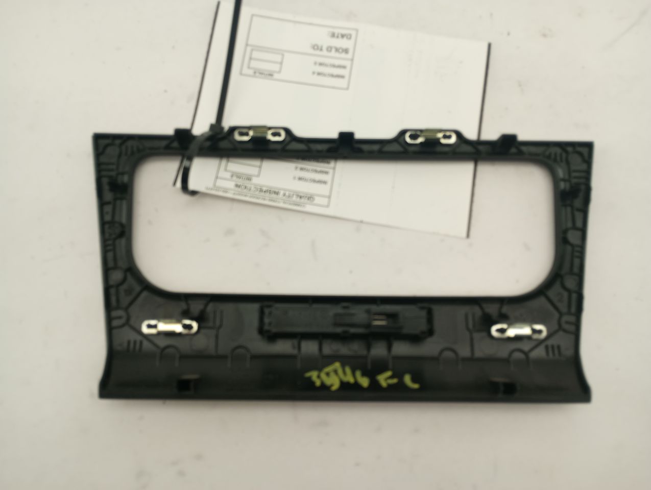 Volkswagen GTI Climate Control Bezel Trim