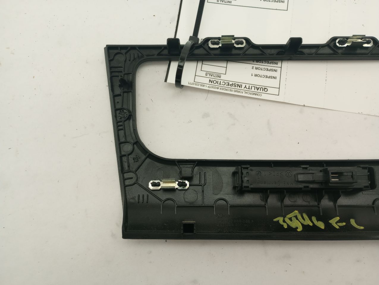 Volkswagen GTI Climate Control Bezel Trim