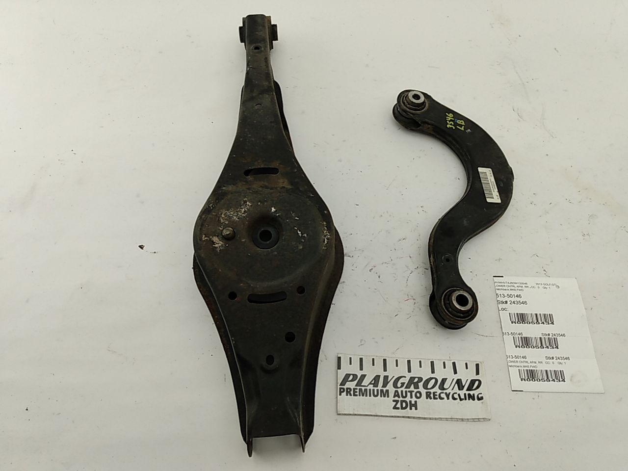 Volkswagen GTI Pair Of Rear Left Control Arms