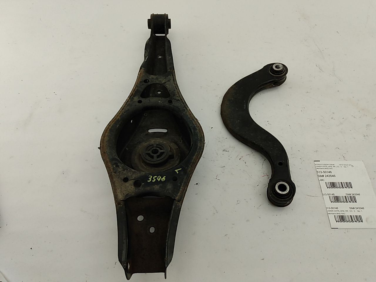 Volkswagen GTI Pair Of Rear Left Control Arms