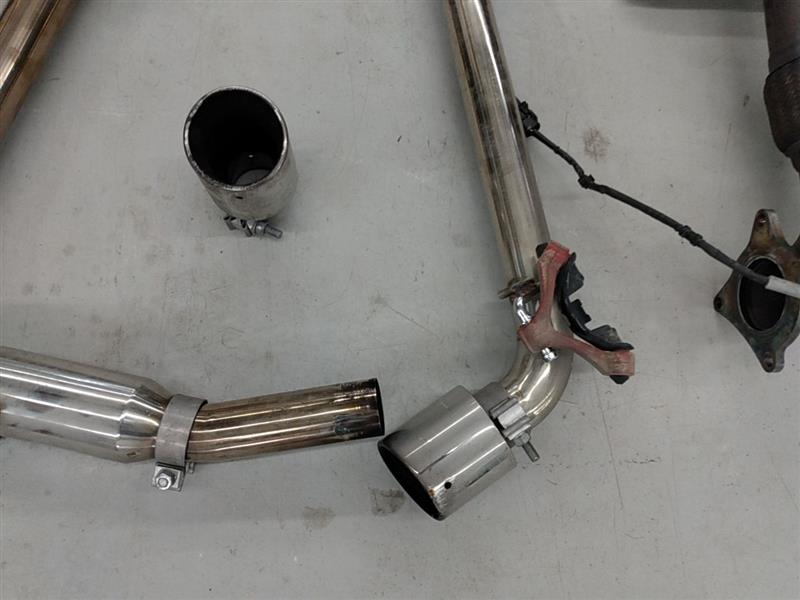 Volkswagen GTI Full Exhaust Cat Delete Assembly