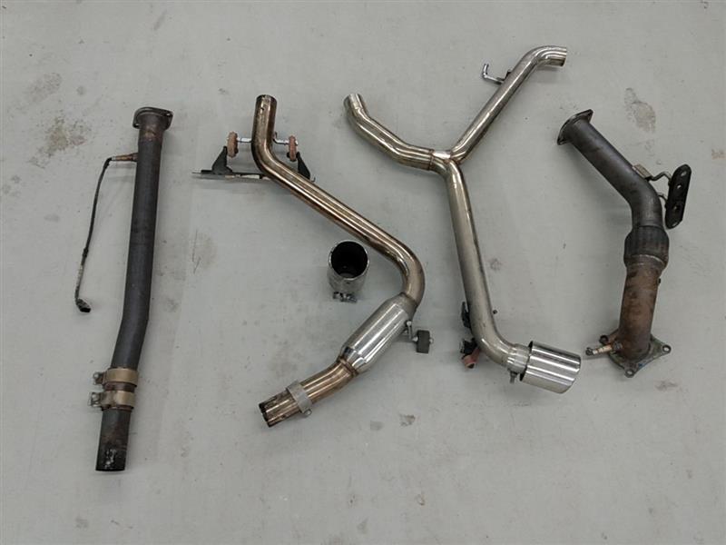 Volkswagen GTI Full Exhaust Cat Delete Assembly