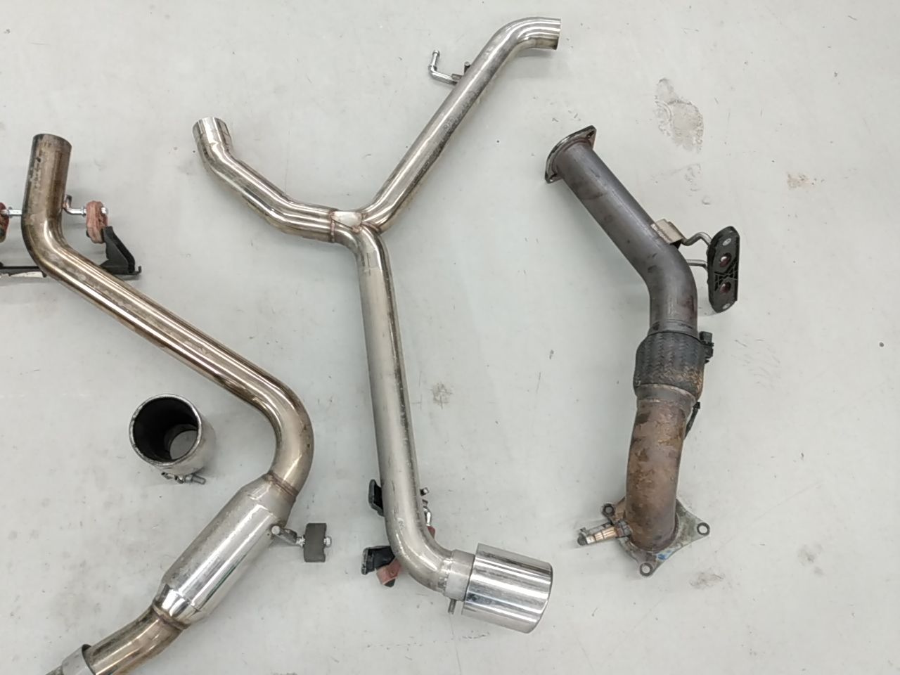 Volkswagen GTI Full Exhaust Cat Delete Assembly