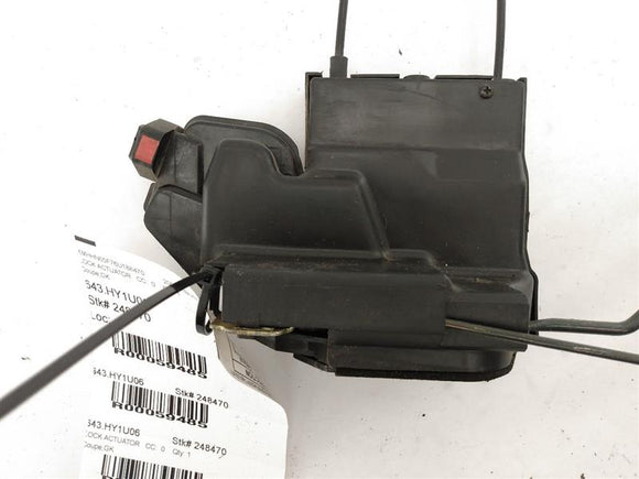 Hyundai Tiburon Front Left Lock Actuator With Interior Door Handle