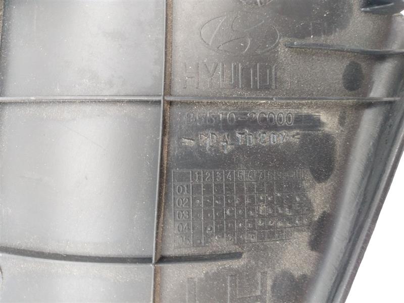 Hyundai Tiburon Rear Left Interior Quarter Panel Trim