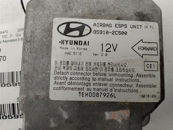 Hyundai Tiburon Air Bag Control Module