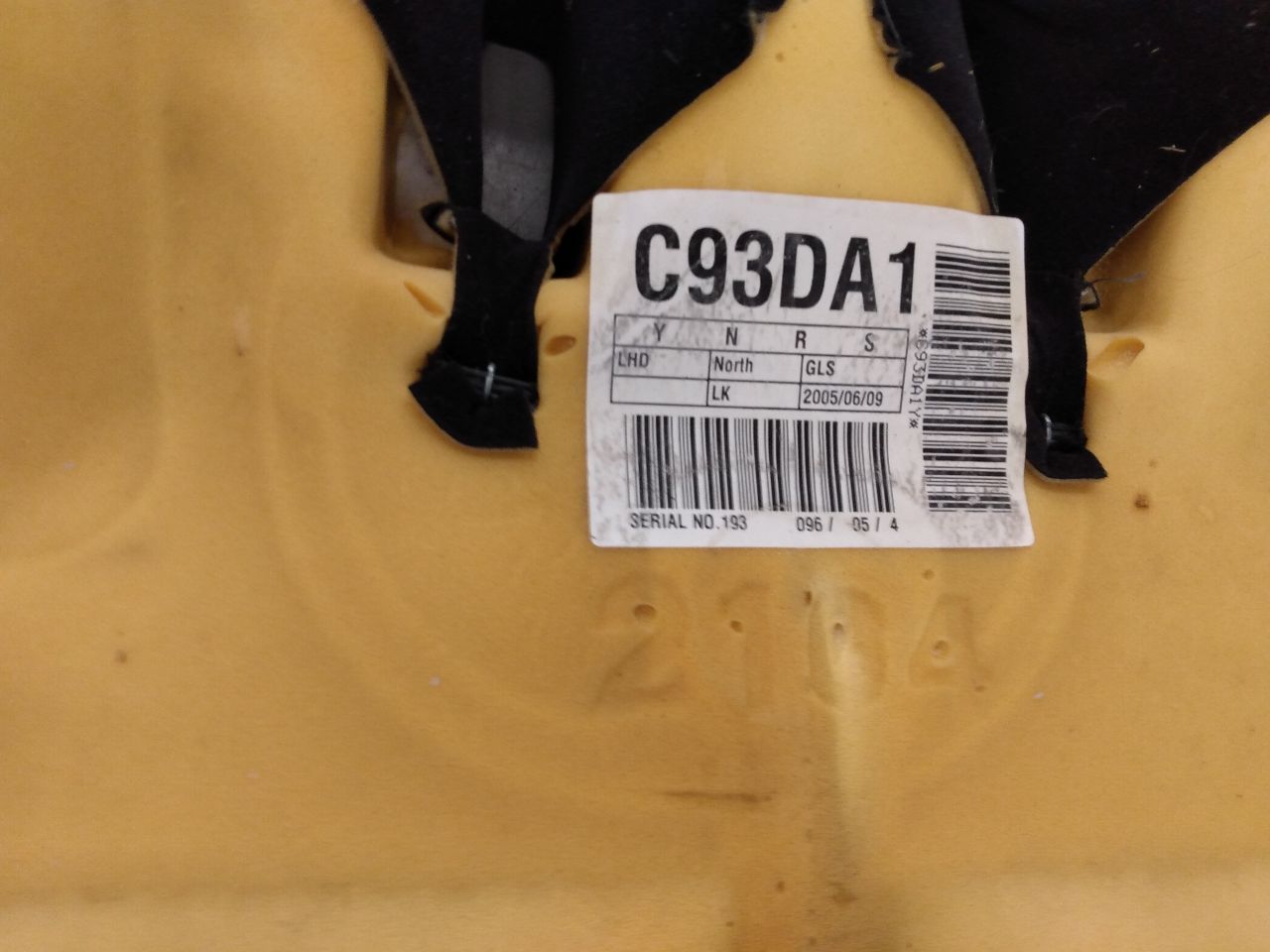 Hyundai Tiburon Rear Seat Set