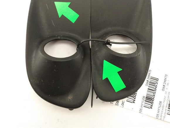 Hyundai Tiburon Pair Of Front Bumper Fog Light Trim